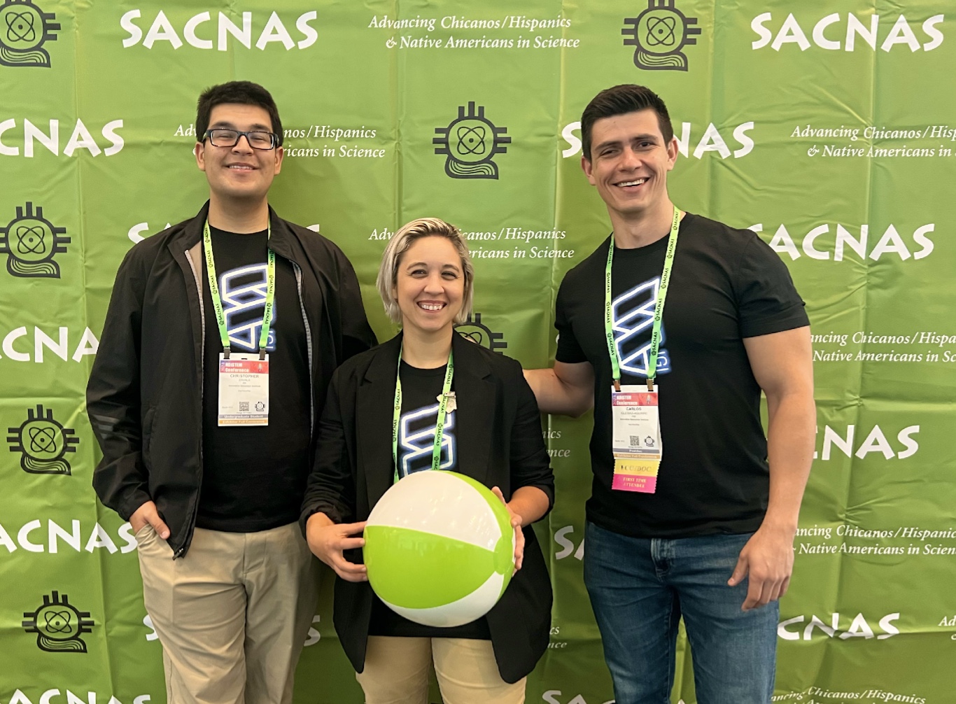 Diamond Lab members at the SACNAS conference