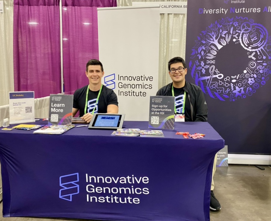 Diamond Lab members at the SACNAS conference