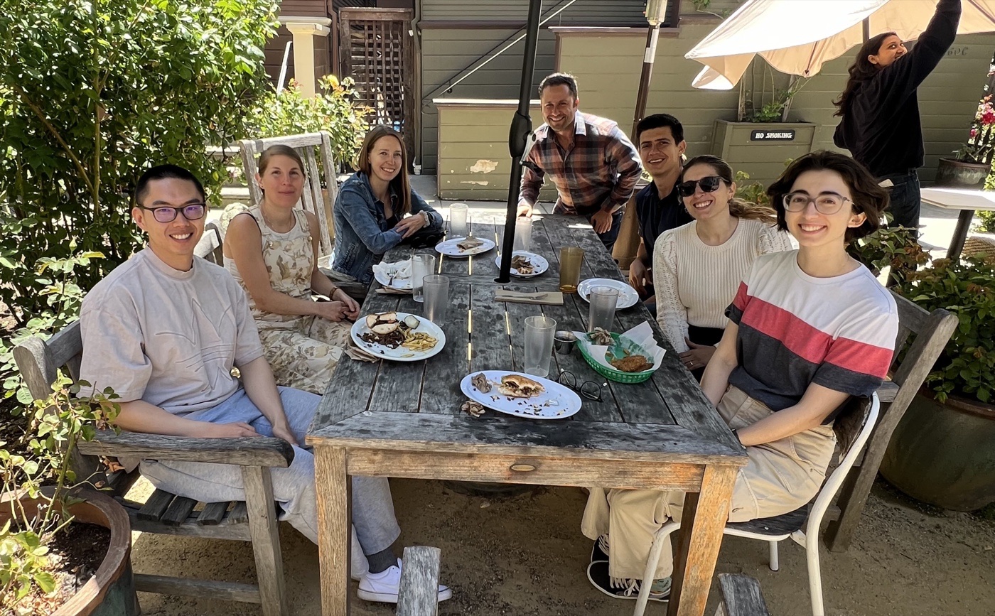 The Diamond Lab team celebrating